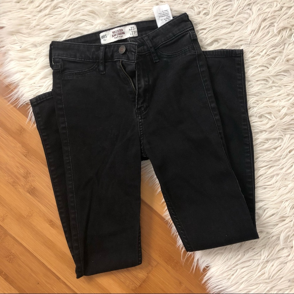 hollister 00 slim high rise jegging LIKE NEW